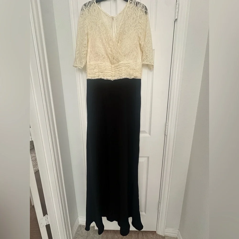 JS collection white and black dress size 14 - Picture 1 of 6